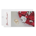Wedding 1 photo card