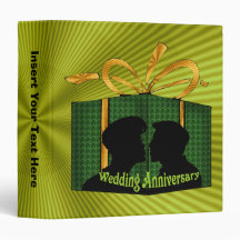 Wedding Anniversary Avery Binder
