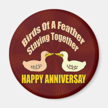 Wedding Anniversary Gifts Refrigerator Magnet