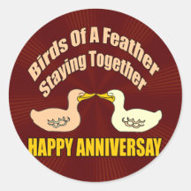 Wedding Anniversary Gifts Stickers