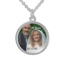 Wedding  Anniversary Photo Keepsake Necklace