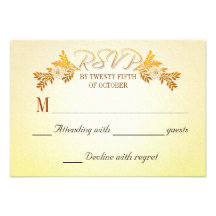 Wedding Anniversary RSVP cards