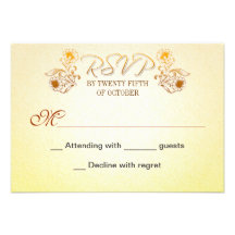 Wedding Anniversary RSVP cards