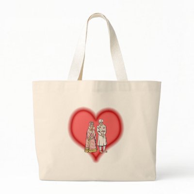 wedding canvas bags by shopaholicchick