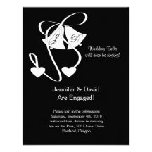 Wedding Bells Engagement Invitation