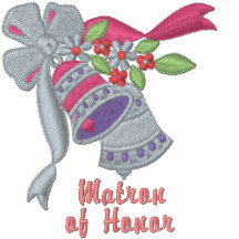 Wedding Bells - Matron of Honour Embroidered Shirt