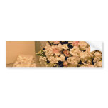 Wedding bouquet  flowers bumper stickers