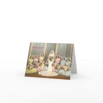 Wedding Bridal shower thank you notes Greeting Cards