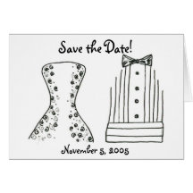 Wedding, Bride, Groom, Save the Date Cards