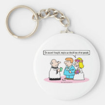 wedding bride see other people keychains