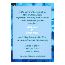 wedding, bride's parent's invitation