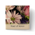 Wedding button for Maid of Honour