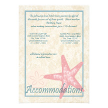 Wedding By the Sea Invites