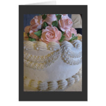 Wedding Cake Greeting Card