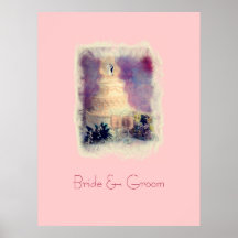 wedding cake poster
