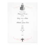 "Wedding Cake" Rehearsal/Bridal Shower Invitation