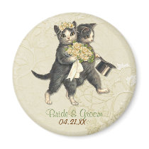Wedding Cats Magnets