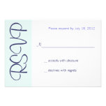 Wedding Champagne Toast RSVP Personalized Invitations