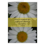 Wedding Congratulations--daisies Card
