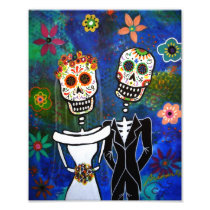 Wedding Couple Day of the Dead Painting Photo