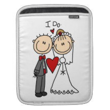 Wedding Couple I Do T-shirts and Gifts Sleeve For MacBook Air