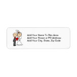 Wedding Couple I Do T-shirts and Gifts Return Address Label