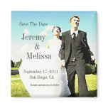 Wedding Couple In Field STD Magnet