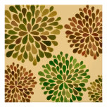 Wedding  Dahlia Blossoms Custom Made Invitation