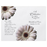 Wedding Daisy/ Program flyers