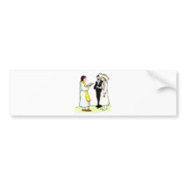 Wedding Decorations 30 Bumper Stickers