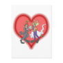 Wedding designs post cards