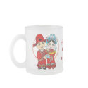 "Wedding Dessert" Glass Mug as Table Gift