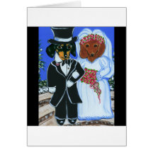 Wedding Doxies Cards
