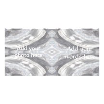 Wedding Dress Background #1 Photo Card