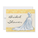 Wedding Dress Bridal Shower - Yellow