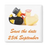 Wedding ducks ... Magnet