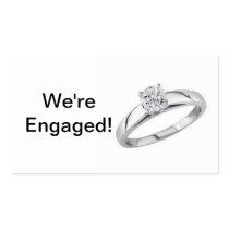 Wedding Engagement Business Card Templates