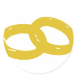 wedding - engagement rings stickers
