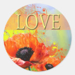 Wedding Envelope Love Seal Sticker stickers