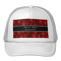 Wedding favors Red roses Trucker Hat
