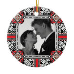 Wedding Favour, Engagement Portrait Photo Ornament