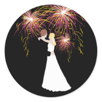 Wedding Fireworks Stickers