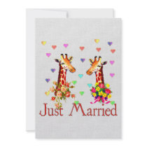 Wedding Giraffes