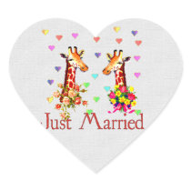 Wedding Giraffes