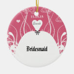 Wedding Gown Bridesmaid Wedding Christmas Ornament