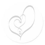 Wedding Hearts Invitation Envelope Seal Round Sticker