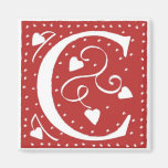 Wedding Hearts Letter Fridge Magnet