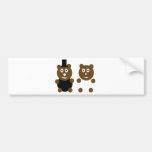 wedding icon bumper sticker