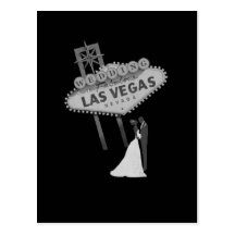 WEDDING In Fabulous Las Vegas Postcard