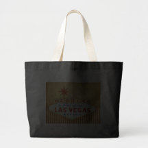 Wedding in Fabulous Las Vegas - Vintage Stripes Canvas Bags